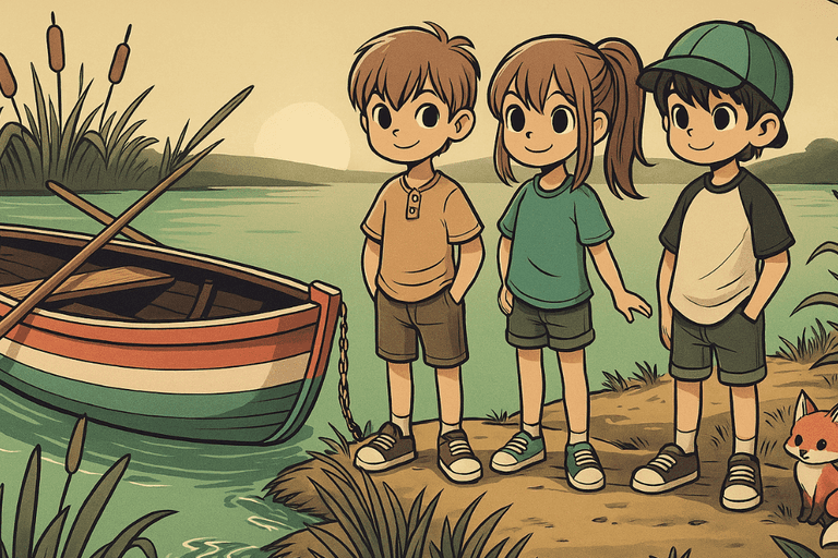 Ben, Mia & das verschwundene Boot – Ein Freundschaftsabenteuer