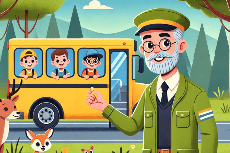 Benno, der freundliche Busfahrer – Ein besonderer Tag