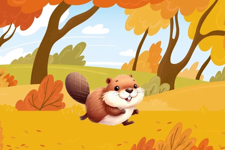 Biber Benny & der erste Herbsttag