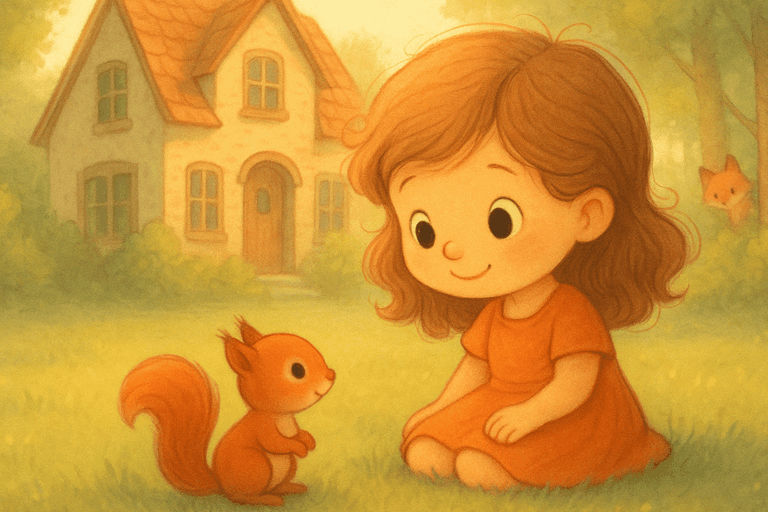 Charlotte & das durstige Eichhörnchen