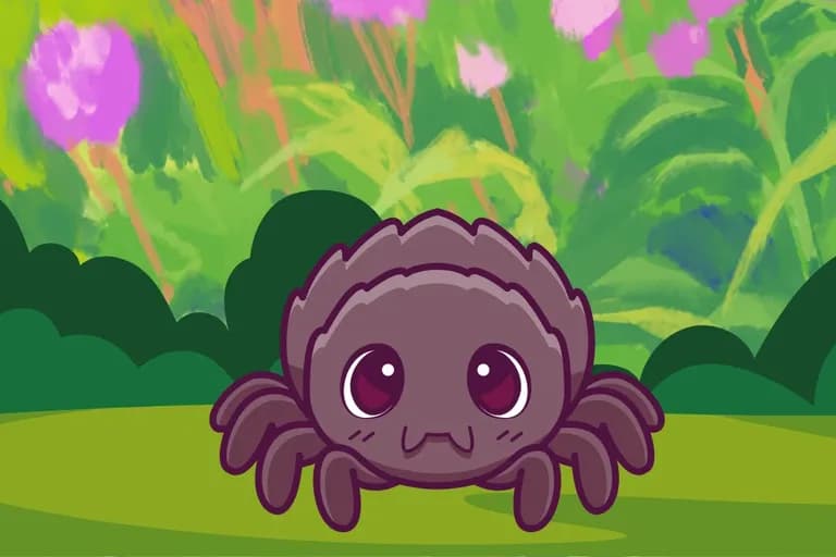 Das Abenteuer von Ella, der freundlichen Spinne