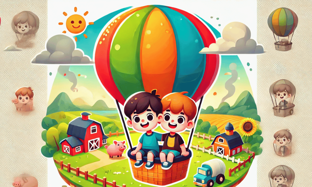 Das Ballonabenteuer von Tim & Ben
