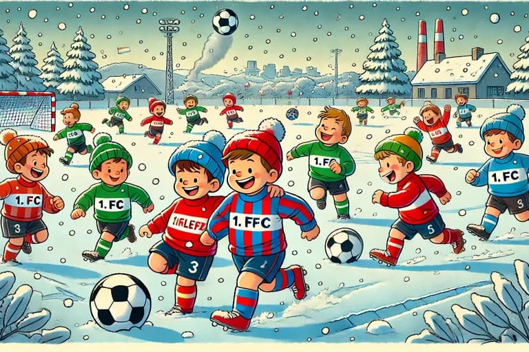 Das Weihnachts-Freundschaftsspiel der Bambinis