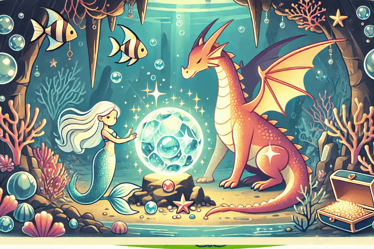 Der Drache Eldur & die Meerjungfrau Maris