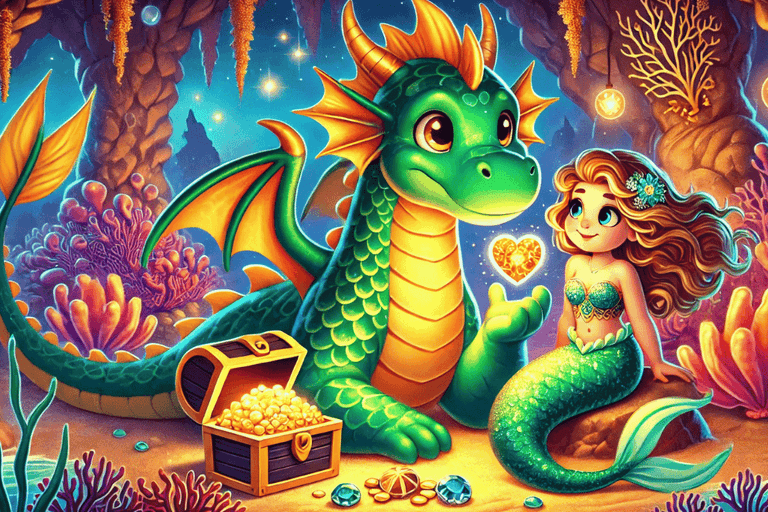 Der Drache & die Meerjungfrau: Das Winterwunder