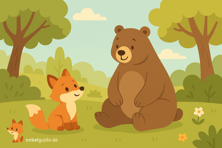 Der kleine Fuchs & der starke Bär Bruno