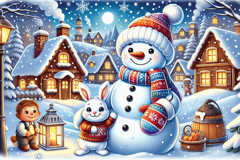 Der kleine Schneemann & der verlorene Handschuh