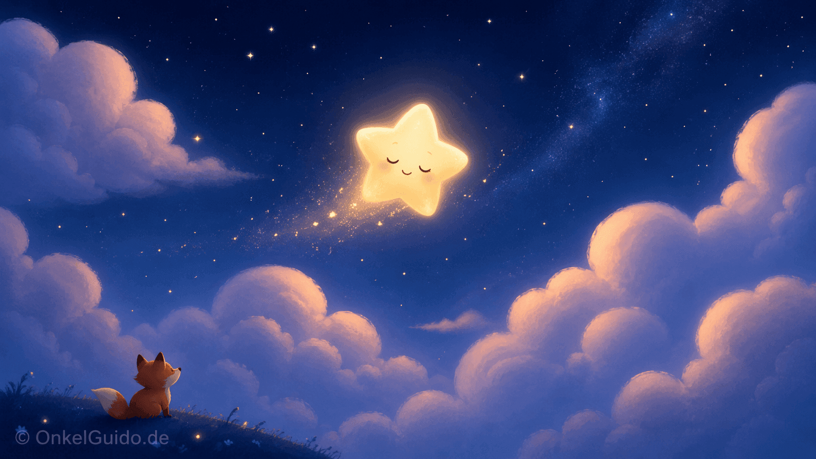 Der kleine Stern, der müde wurde