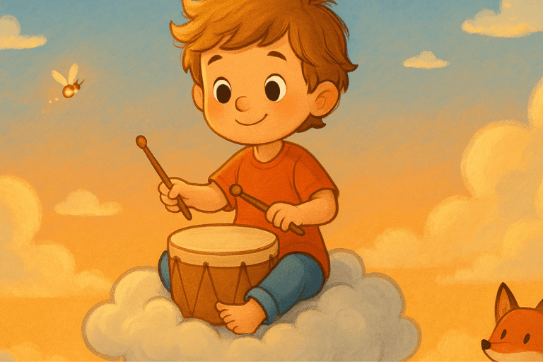 Der kleine Trommler aus Wolkenland