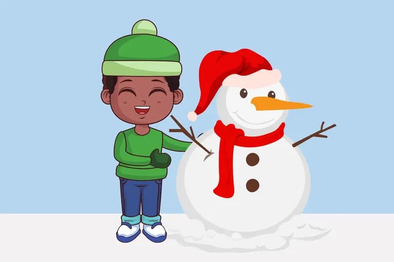 Der perfekte Schneemann