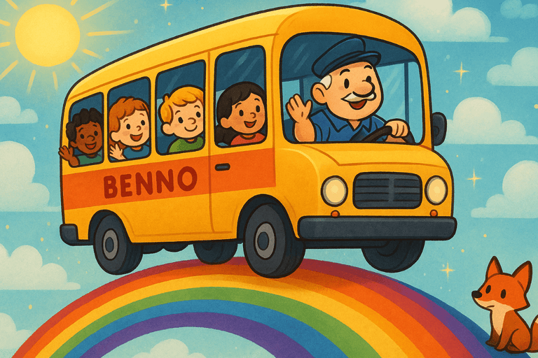 Der Regenbogen-Busfahrer Benno