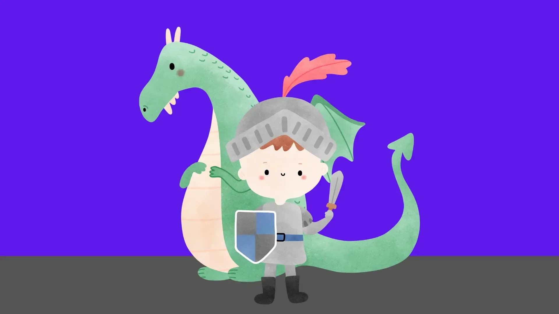Der tapfere Ritter Leon & der ängstliche Drache