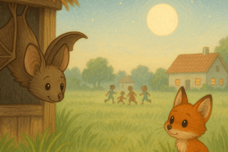 Die kleine Fledermaus Berti & das nächtliche Abenteuer