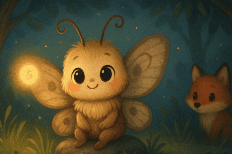 Die kleine Motte Lulu & das Flüstern des Lichts