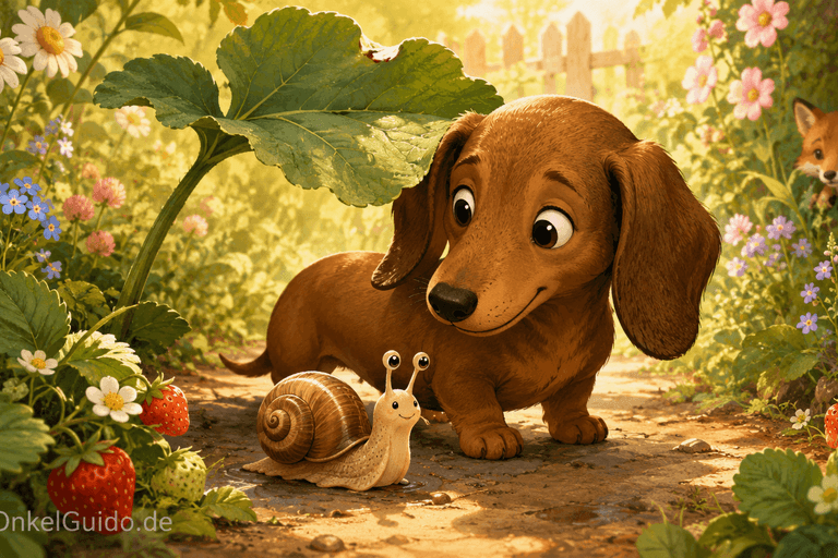 Die kleine Schnecke Lena & der Dackel Gerd