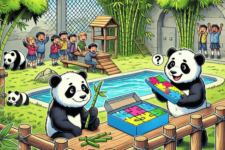 Die Pandabären Knut & Kurt – Ein aufregender Tag im Zoo