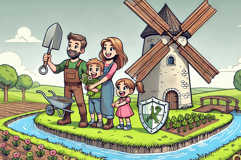 Die Windmühlen-Ritterfamilie