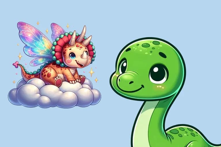 Der kleine Dino Bronto ist noch nicht müde