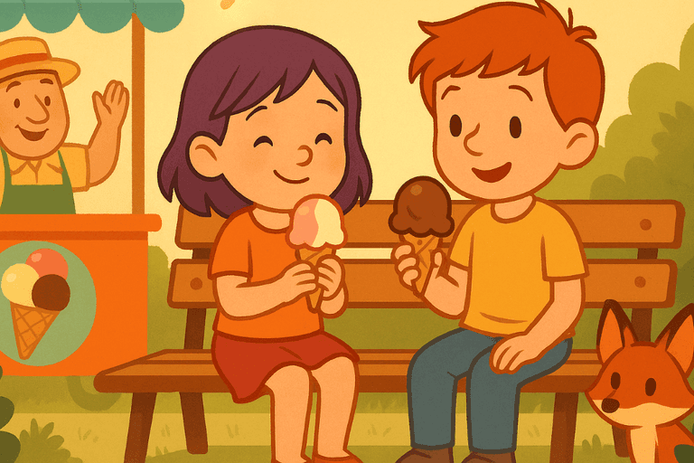 Ein Eis für alle – Linas süße Entscheidung