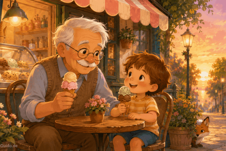 Ein Eis mit Opa
