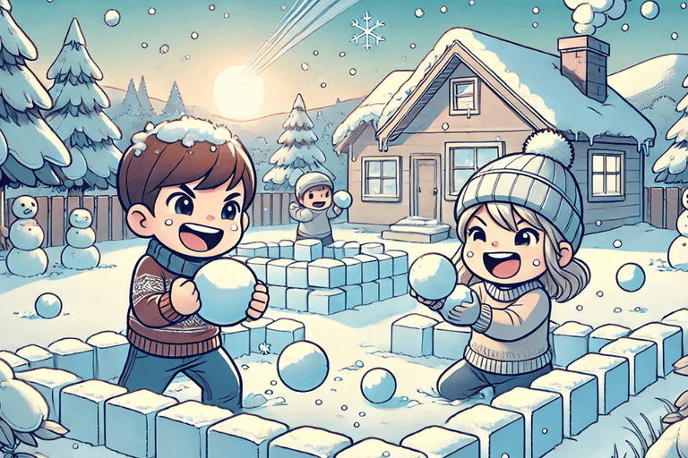 Ein frostiges Abenteuer: Lina & Max im Schnee