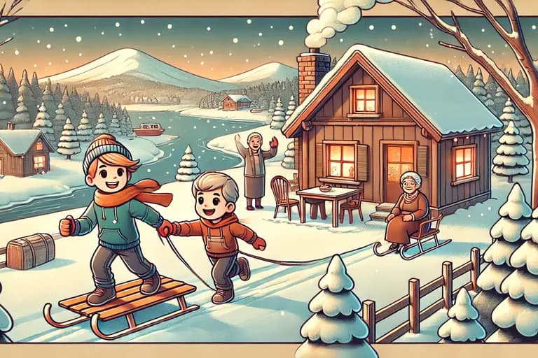 Ein Winterabenteuer: Schulfrei & ein Tag voller Schnee