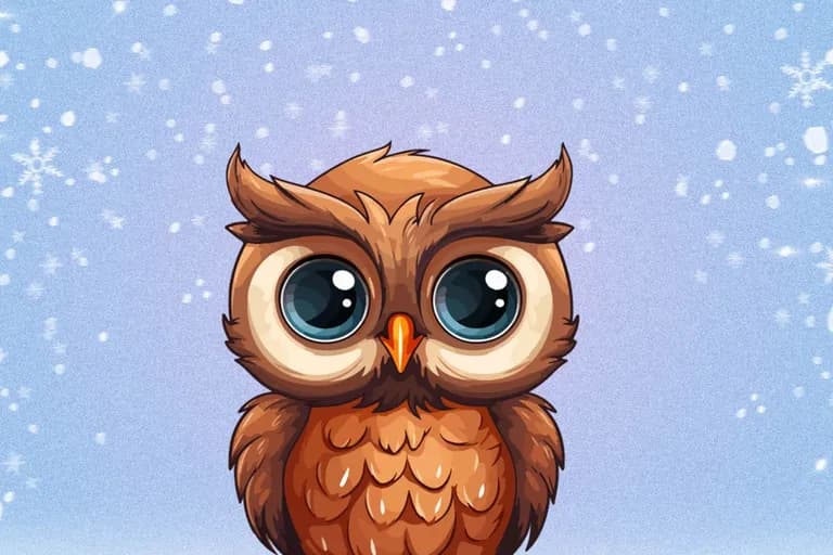 Die kleine Eule Olli & Geheimnis des Winterwaldes