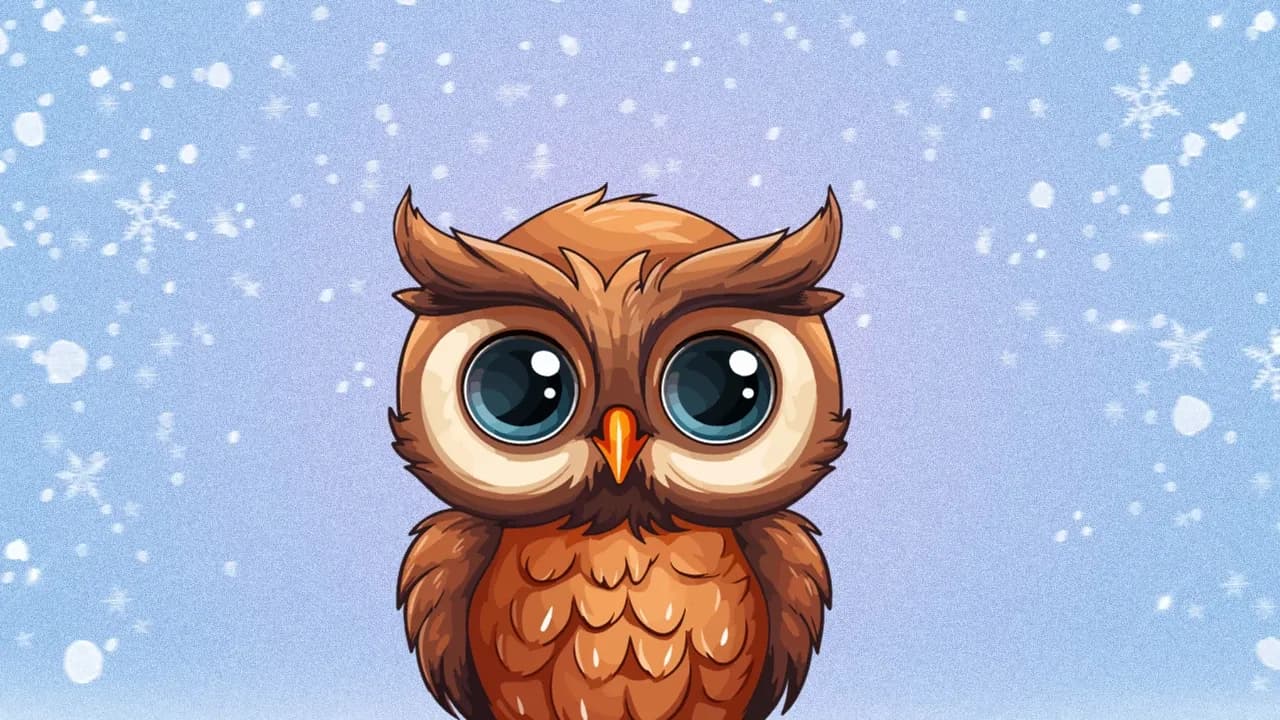 Die kleine Eule Olli & Geheimnis des Winterwaldes