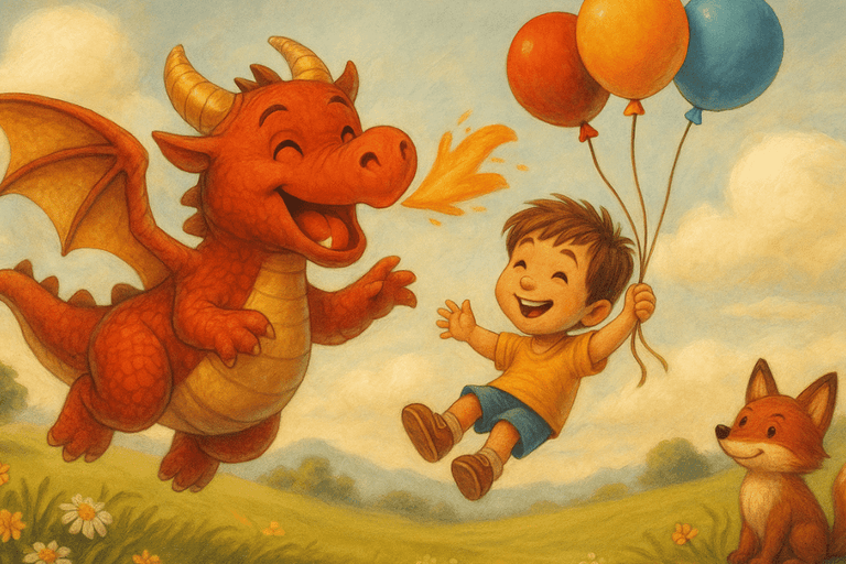 Finni, der kitzelige Drache