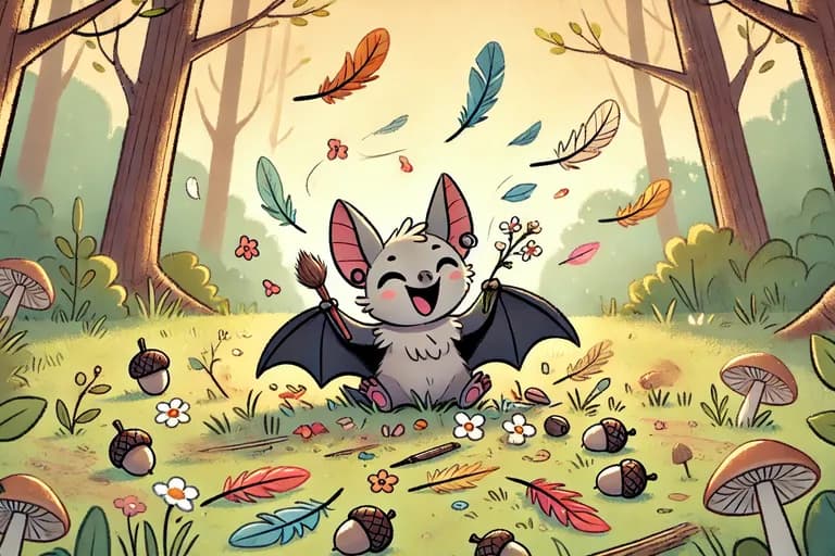 Fledermaus Bertolomäus & der Frühling