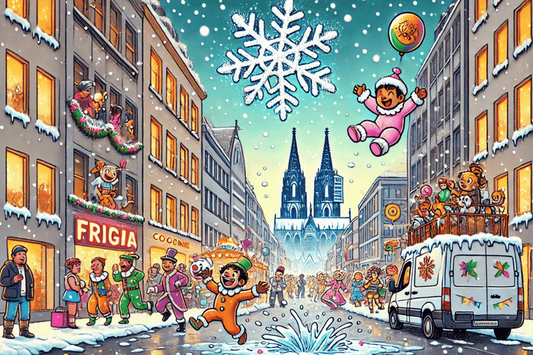 Frida, die Schneeflocke & das Karnevalschaos in Köln
