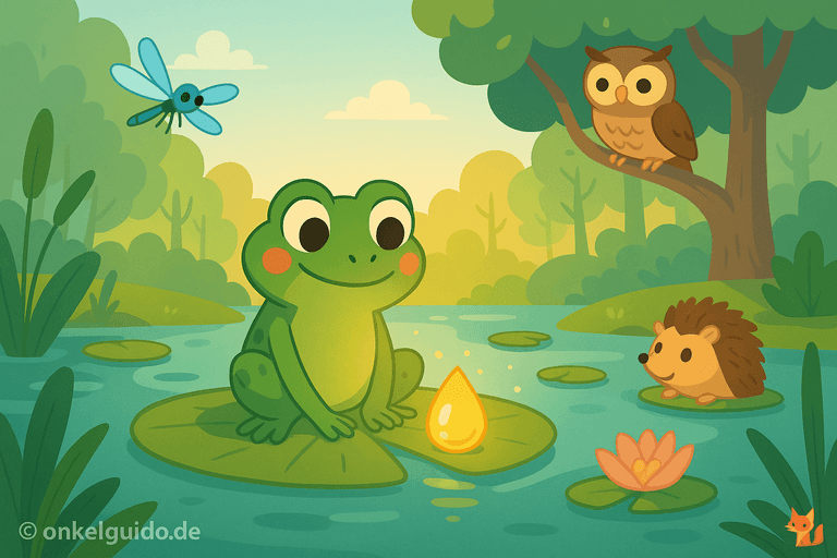 Frosch Frodo & der goldene Tropfen