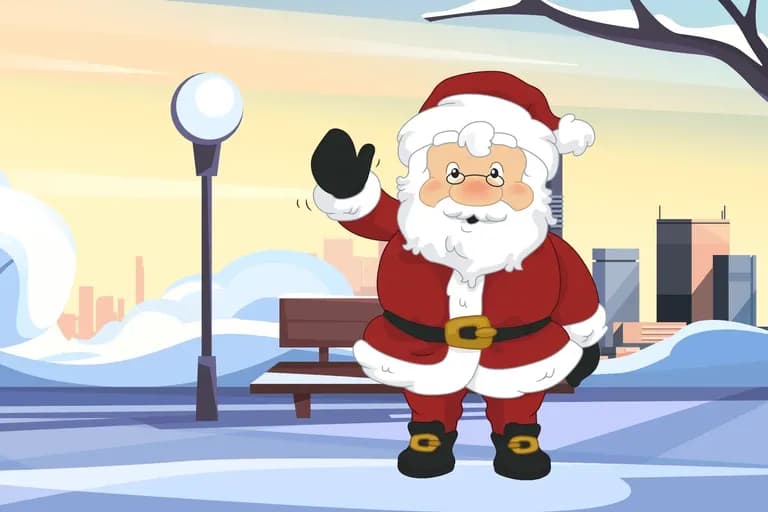 Für einen Tag Weihnachtsmann