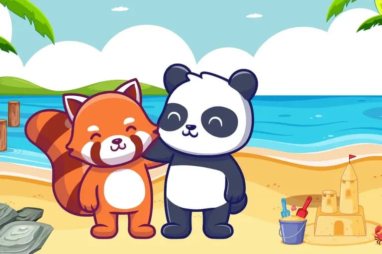 Hugo & Rosa besuchen den Strand