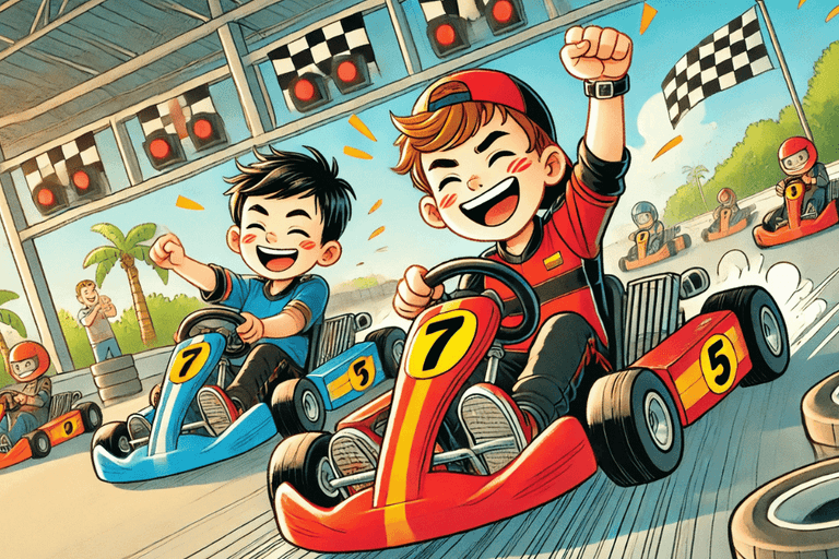 Kai & Sascha – Das große Abenteuer auf der Kartbahn
