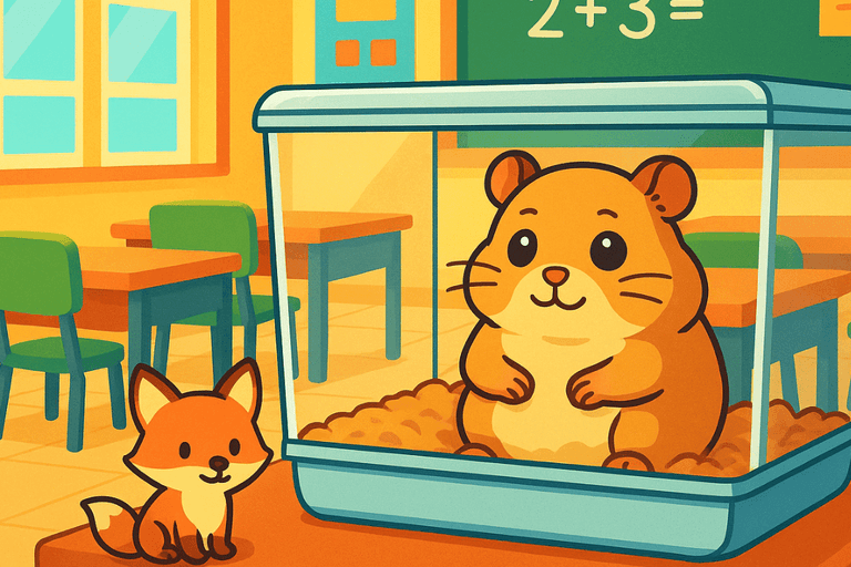 Kai-Uwe, der Klassenhamster - Der beste Zuhörer der Welt