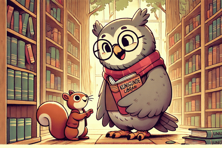 Kunigunde, die strenge Bibliothekseule