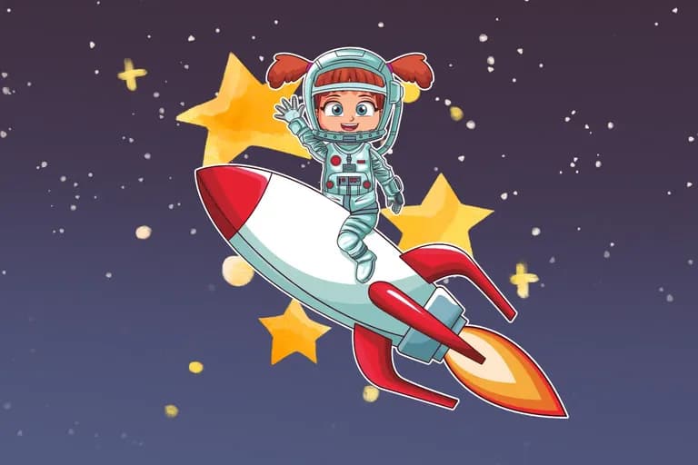 Lilli, die kleine Astronautin