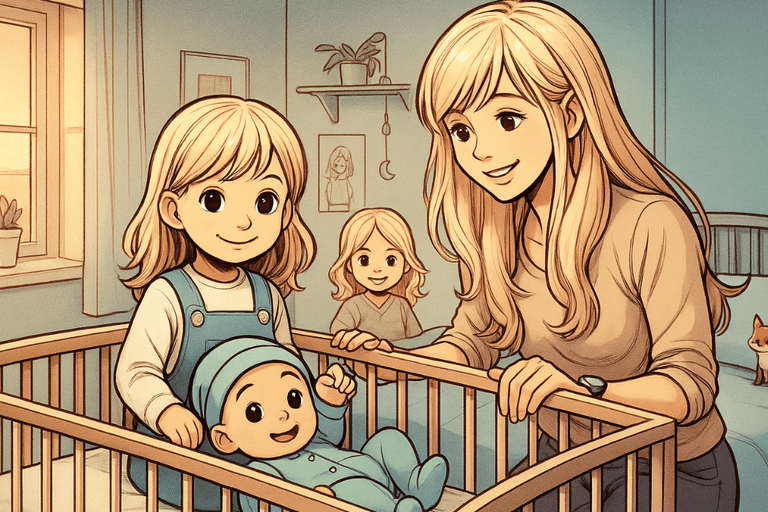 Lina wird große Schwester – und alles wird anders