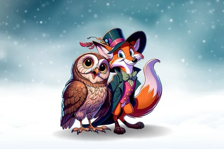 Luna & Finleys Weihnachtsabenteuer im Schnee