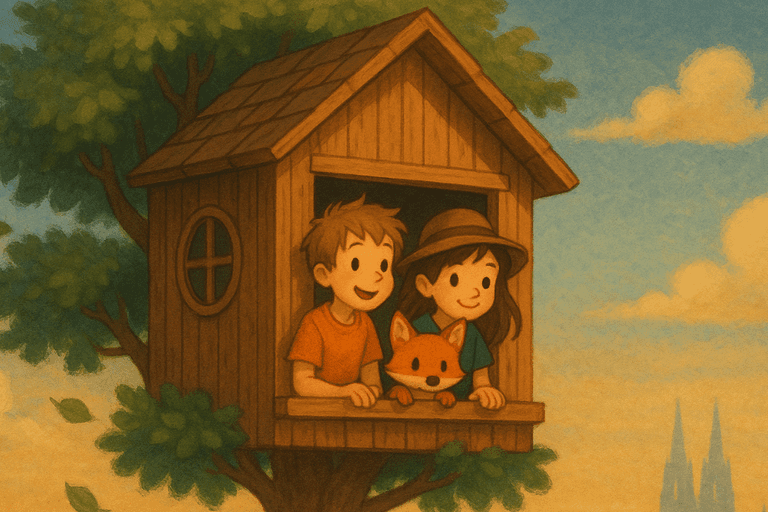 Mattis, Mara & das fliegende Baumhaus