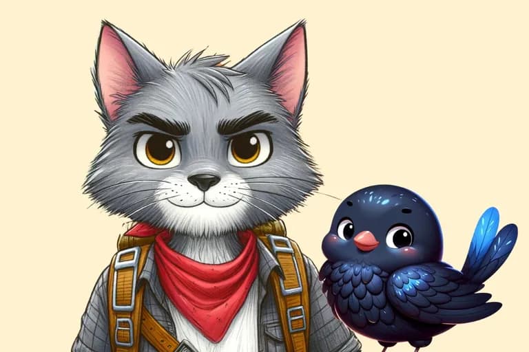 Mischa & die kleine Amsel