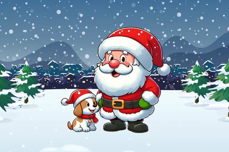 Nikolaus & sein kleiner Helfer