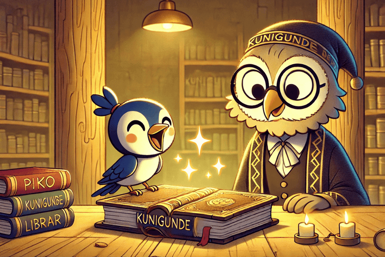 Piko, der kleine Specht & das geheime Buch
