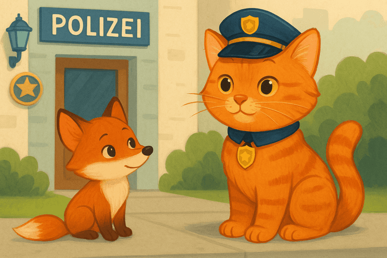 Polizei Kater Barney aus Kassel