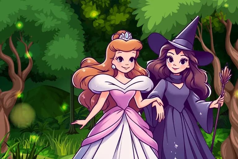 Prinzessin Elara & die böse Hexe