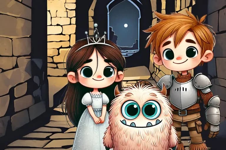 Prinzessin Lila & das gruselige Schlossmonster