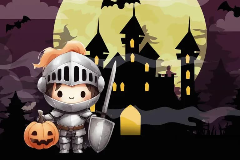 Ritter Tim & das Halloween-Schloss