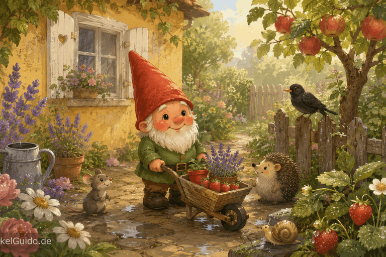 Sandy, der Gartenzwerg mit dem großen Herzen