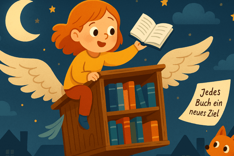 Tilda & das fliegende Bücherregal